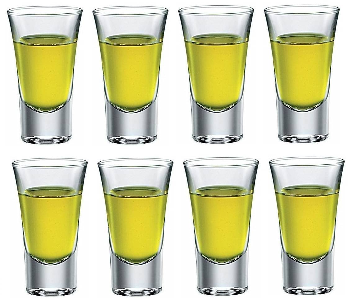     			Afast Shot  Glasses Set,  30 ML - (Pack Of 8)