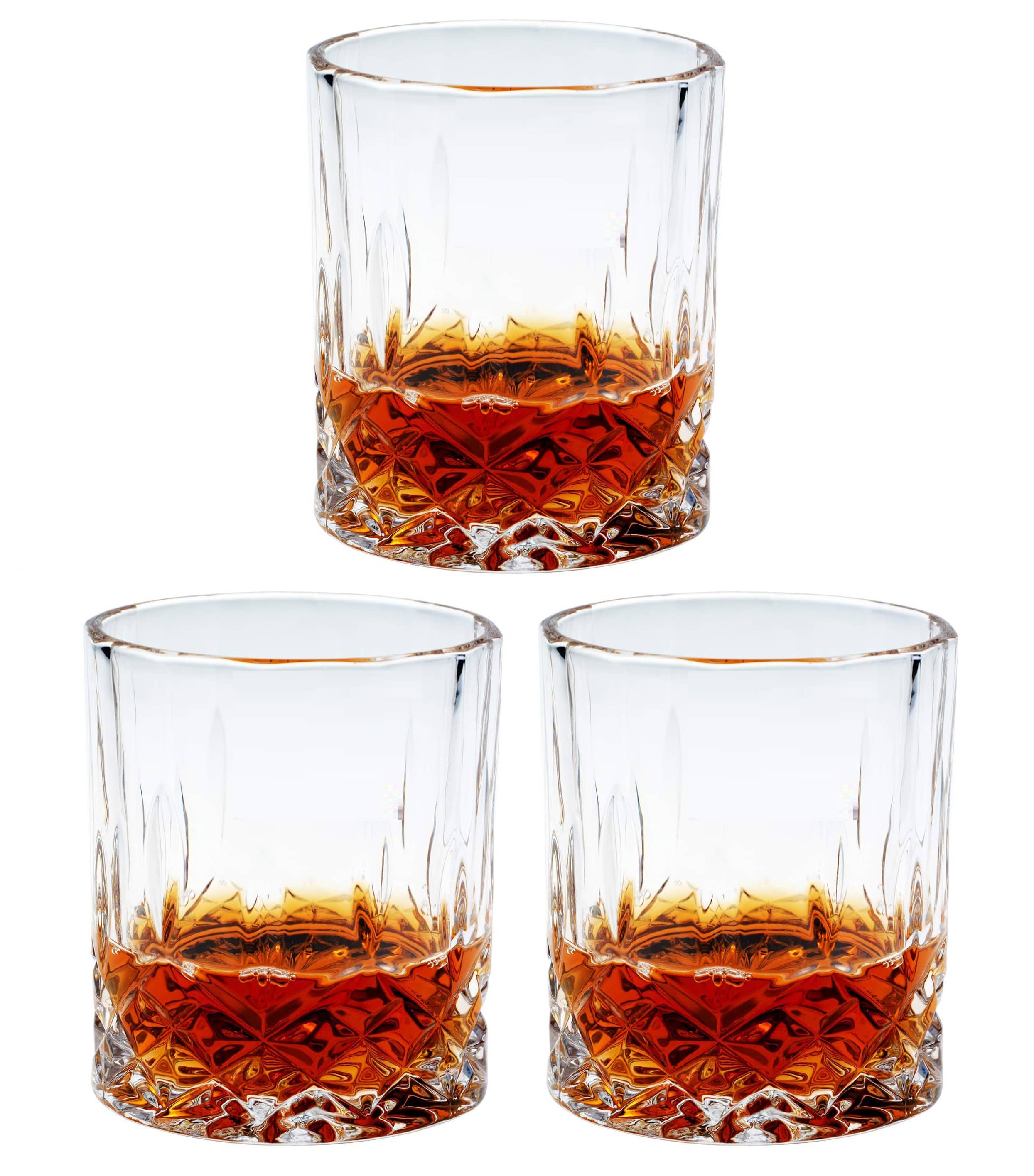 Afast Whisky  Glasses Set,  200 ML - (Pack Of 3)
