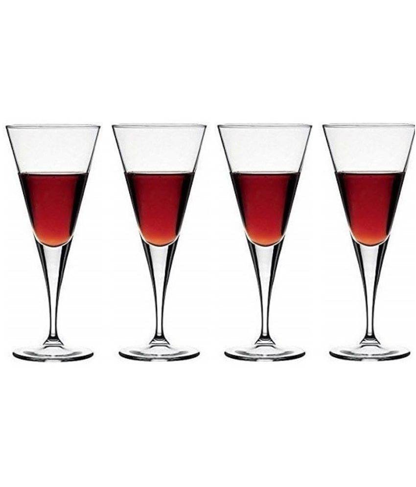     			Afast Wine  Glasses Set,  150 ML - (Pack Of 4)
