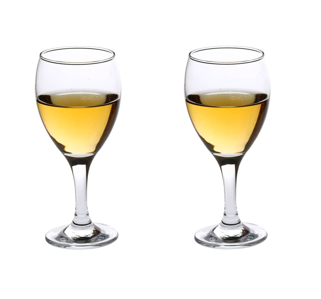 Afast Wine  Glasses Set,  250 ML - (Pack Of 2)