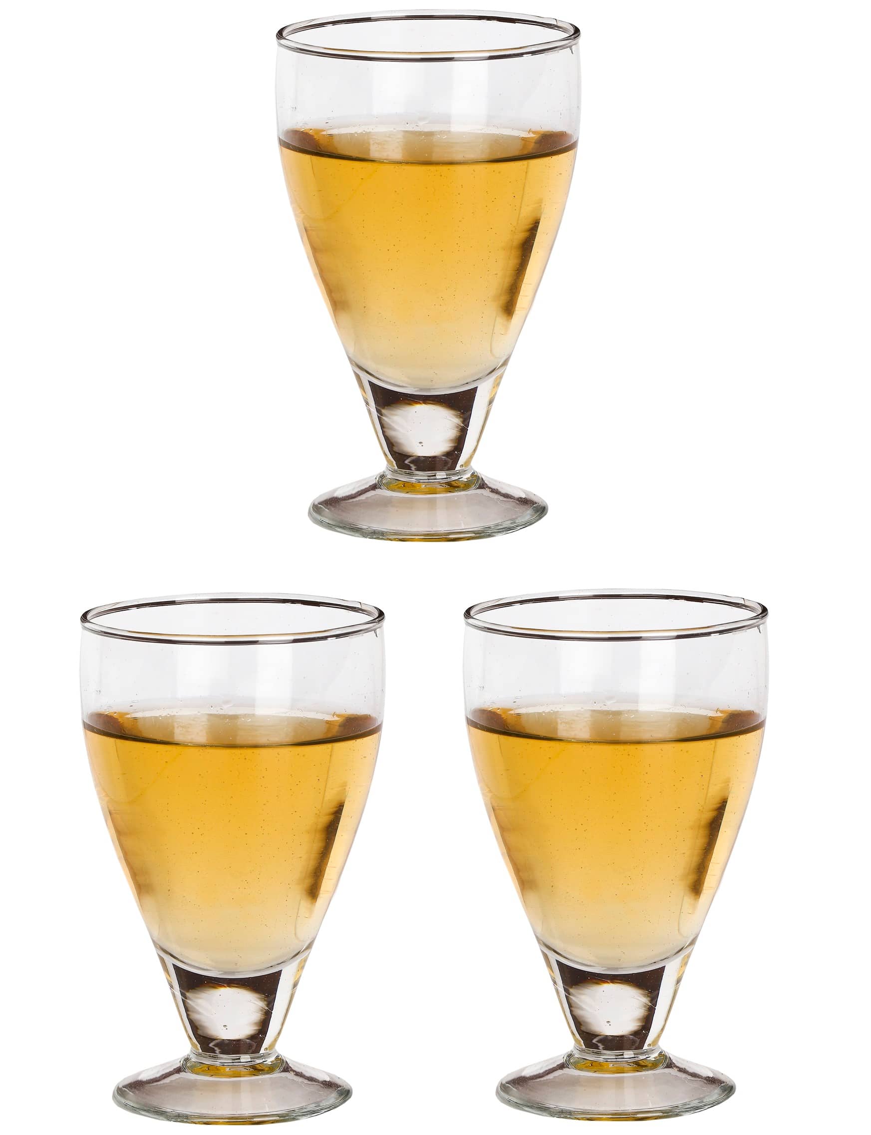 Afast Wine  Glasses Set,  250 ML - (Pack Of 3)