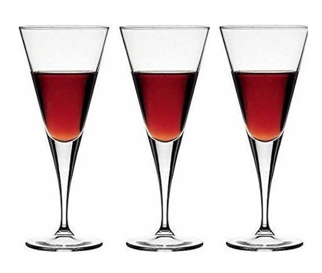 Afast Wine  Glasses Set,  150 ML - (Pack Of 3)