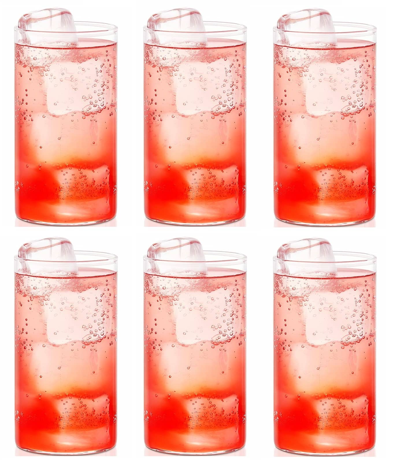 Afast Water/Juice  Glasses Set,  280 ML - (Pack Of 6)