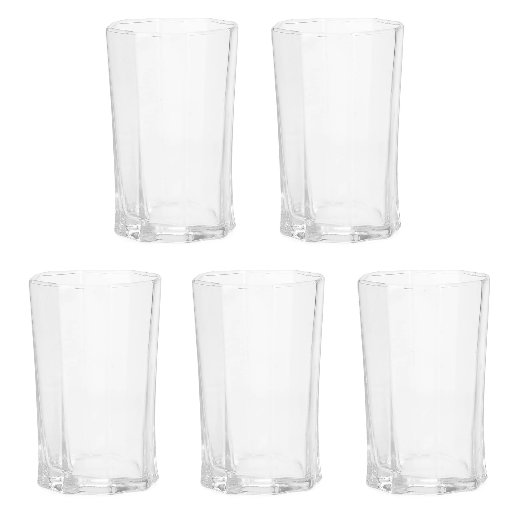     			Somil Water/Juice  Glasses Set,  200 ML - (Pack Of 5)