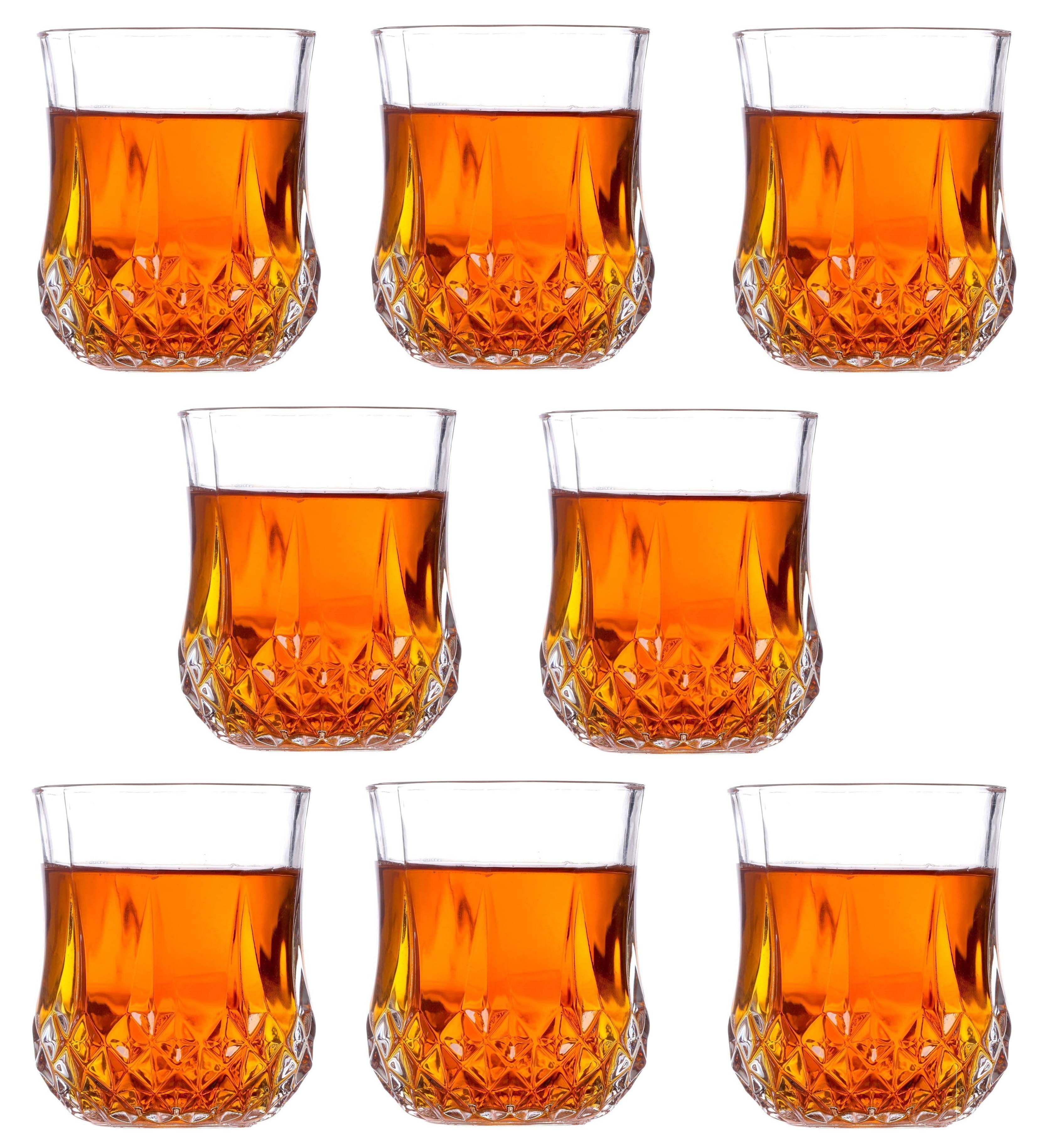     			Somil Water/Juice  Glasses Set,  200 ML - (Pack Of 8)