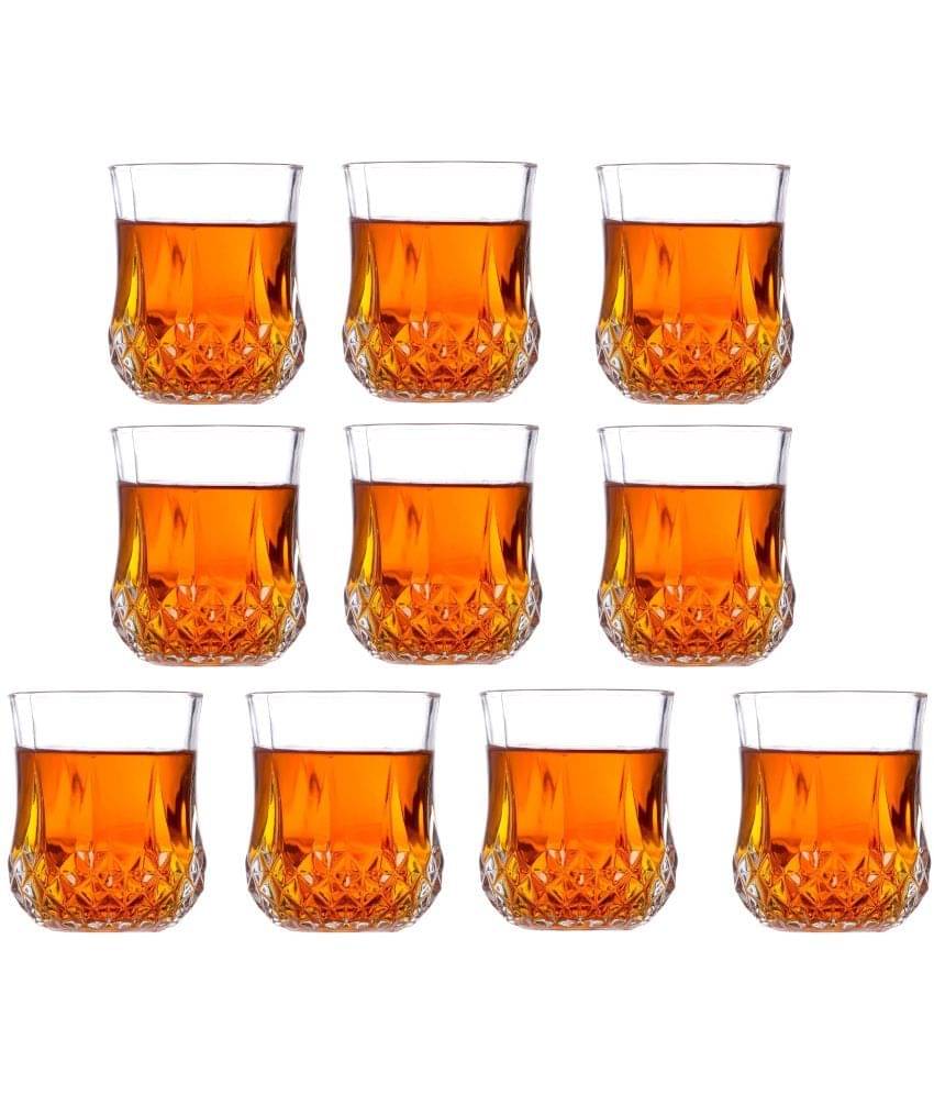     			Somil Water/Juice  Glasses Set,  200 ML - (Pack Of 10)