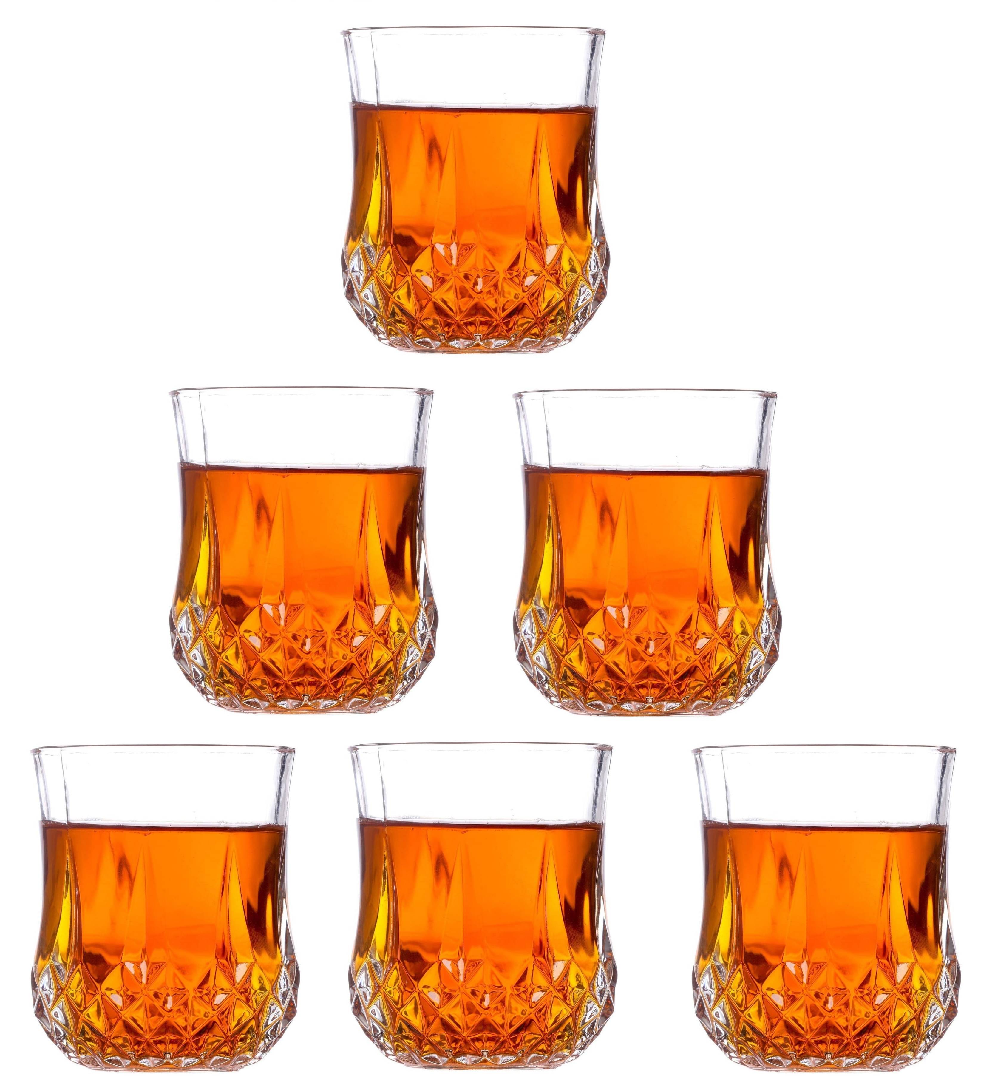     			Somil Water/Juice  Glasses Set,  200 ML - (Pack Of 6)