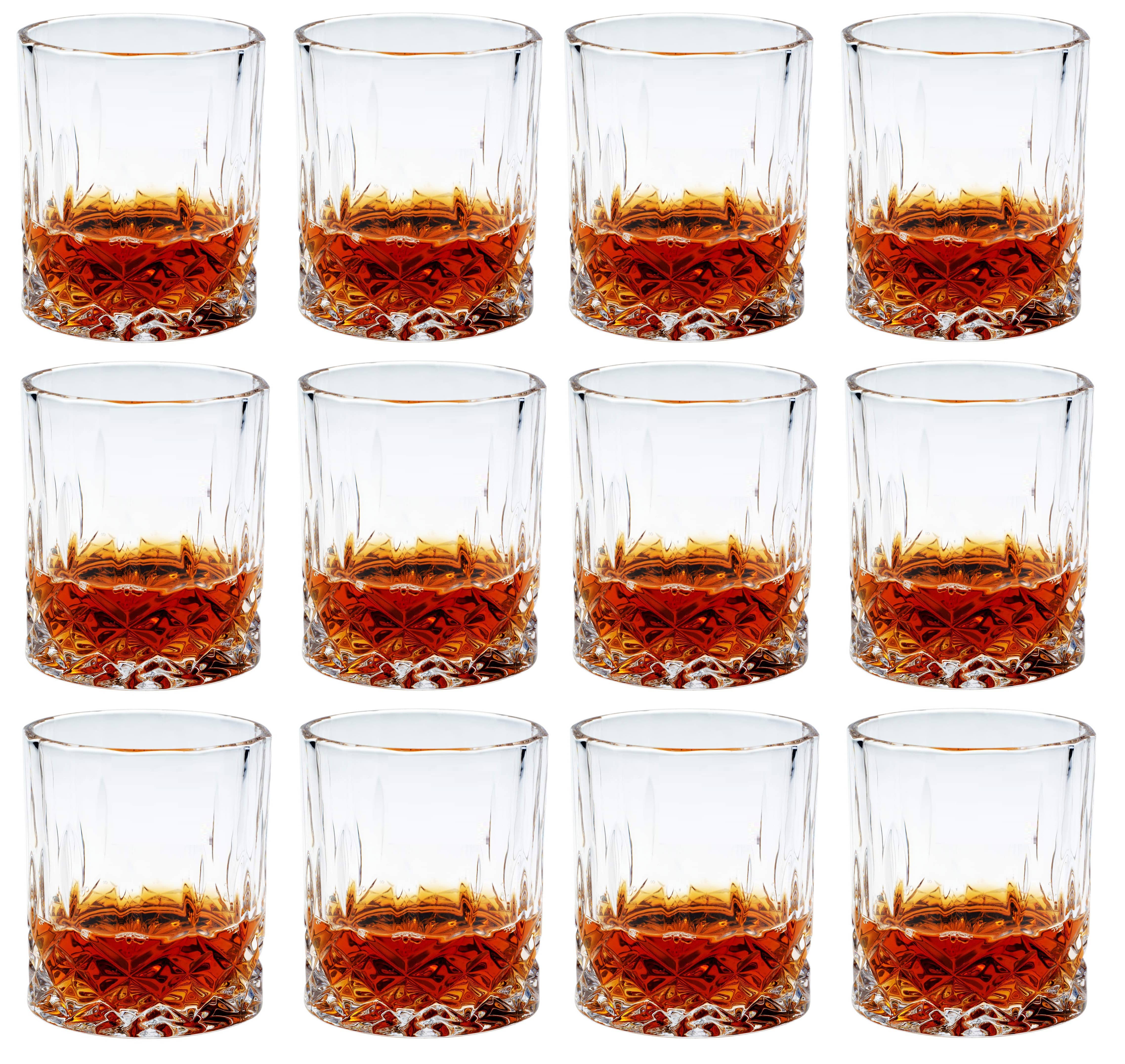Somil Whisky  Glasses Set,  200 ML - (Pack Of 12)
