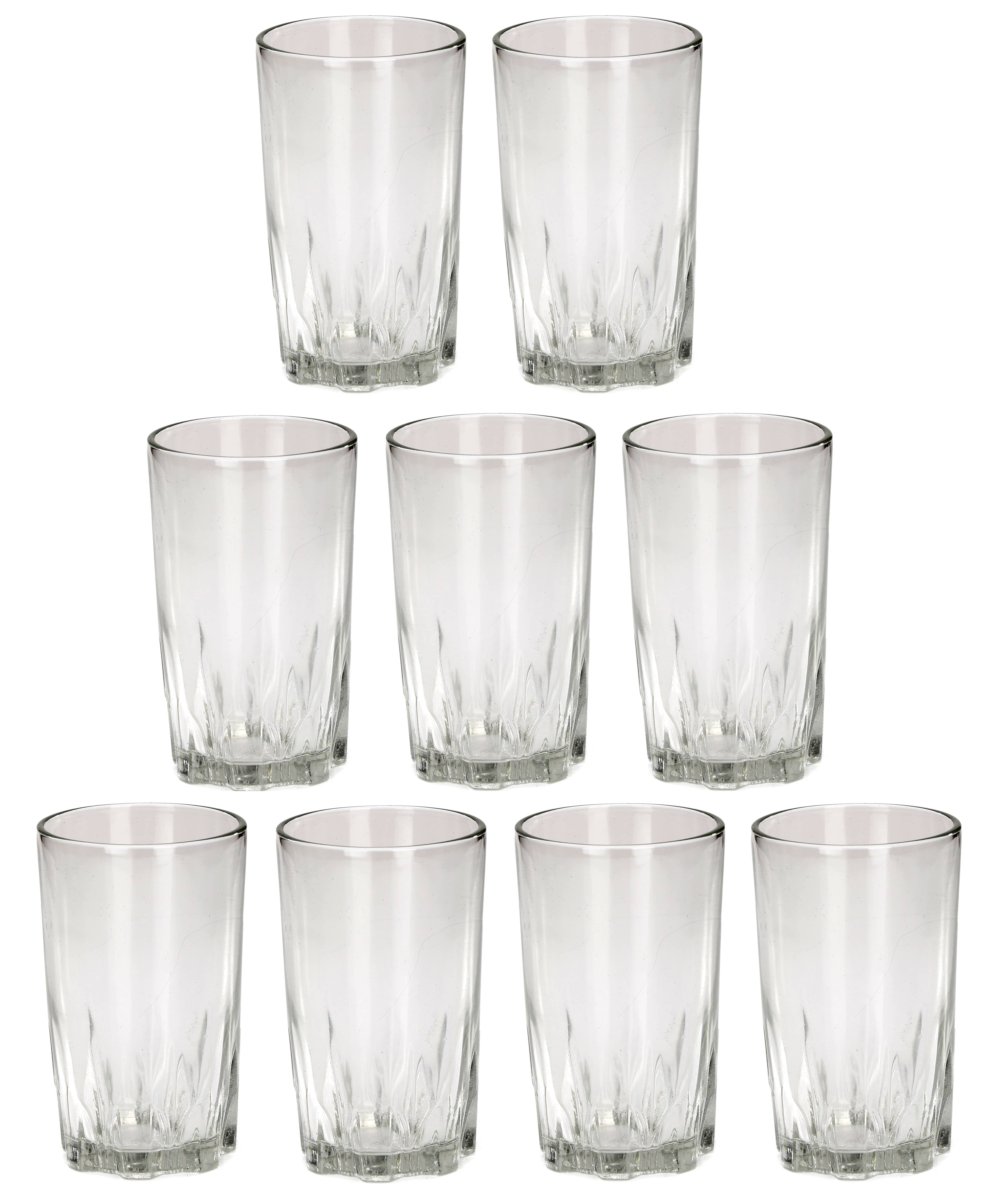     			Somil Water/Juice   Glasses Set,  200 ML - (Pack Of 9)