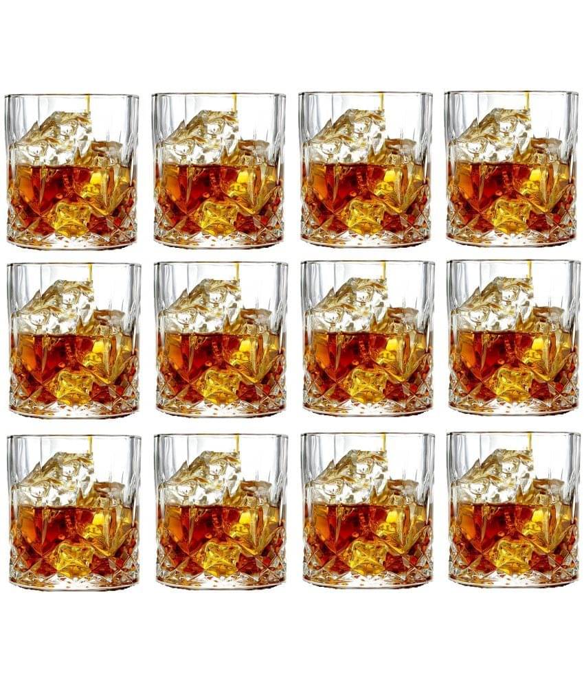     			Somil Whisky  Glasses Set,  200 ML - (Pack Of 12)