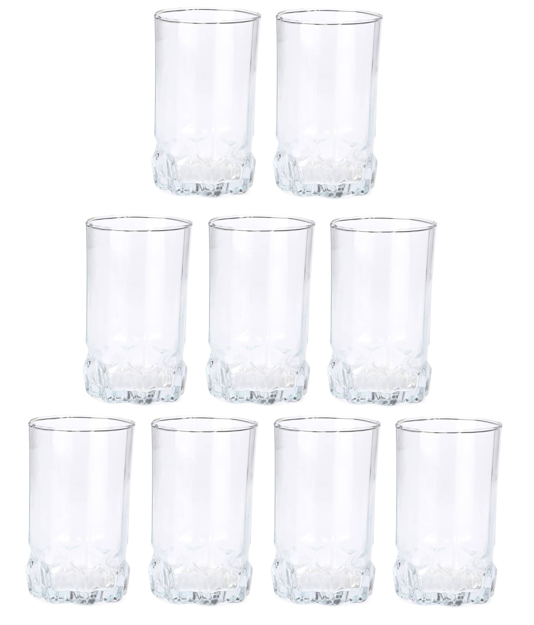     			Somil Water/Juice  Glasses Set,  300 ML - (Pack Of 9)