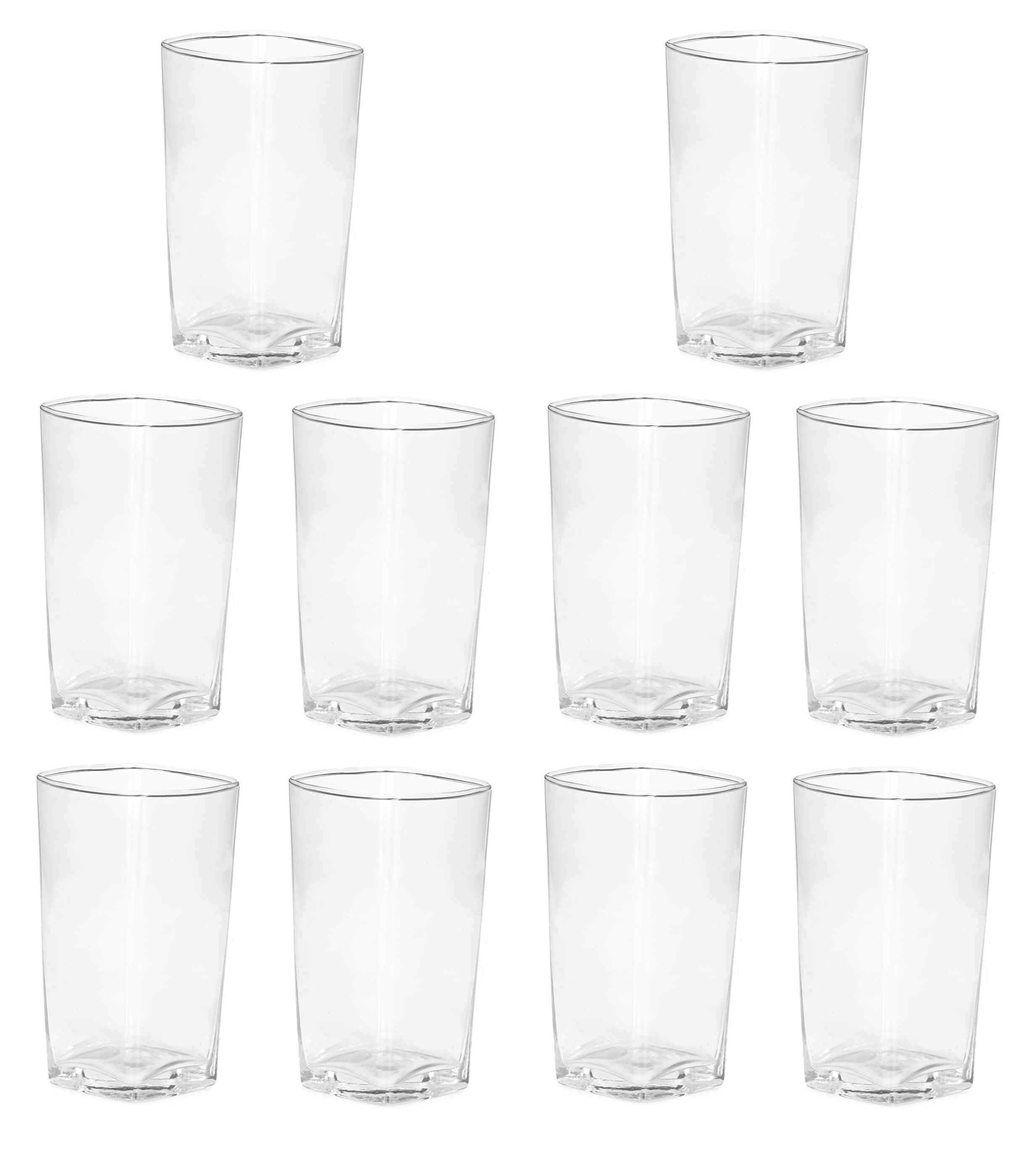     			Somil Water/Juice  Glasses Set,  350 ML - (Pack Of 10)