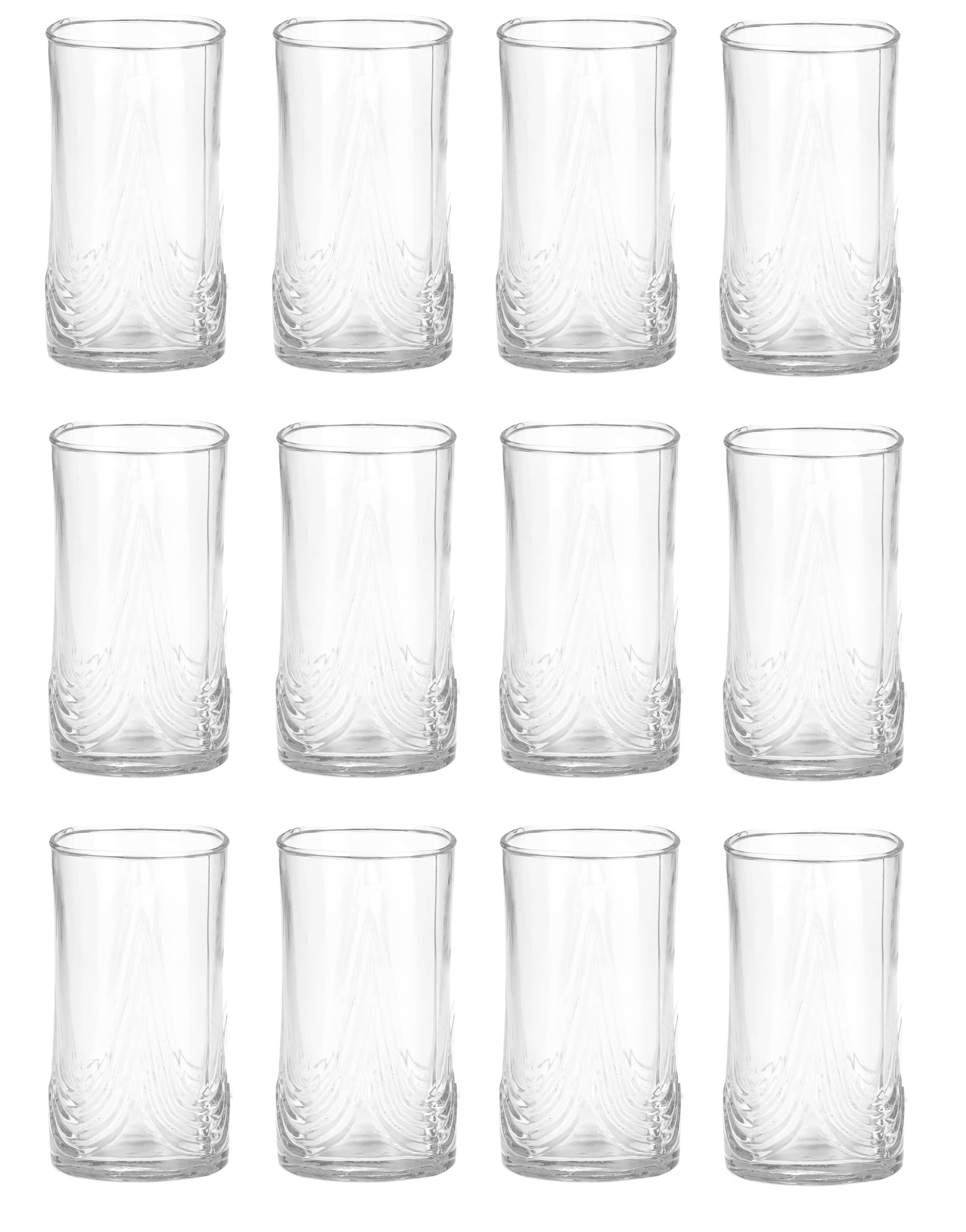 Somil Water/Juice  Glasses Set,  300 ML - (Pack Of 12)