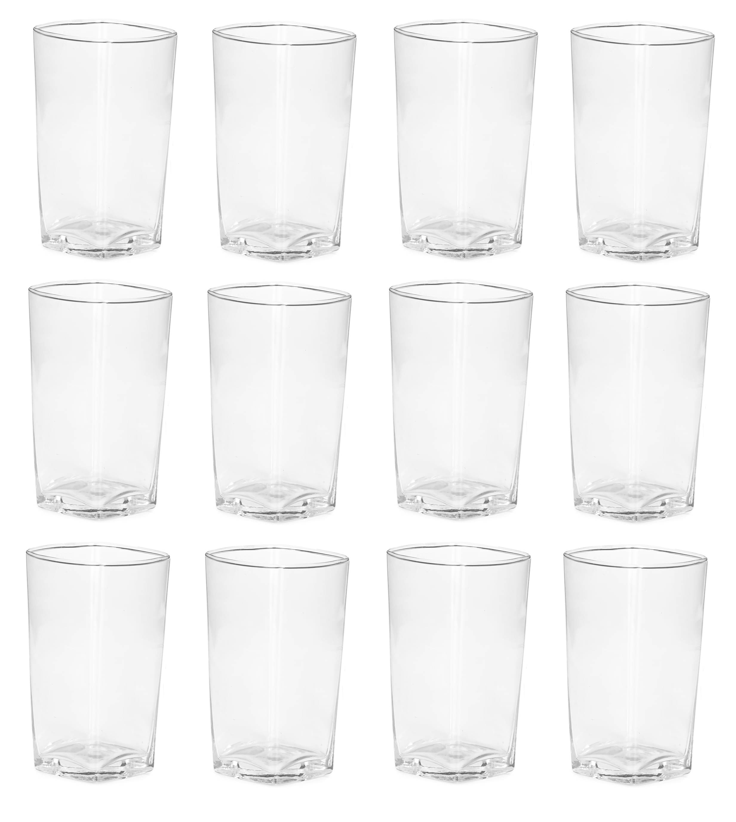     			Somil Water/Juice  Glasses Set,  350 ML - (Pack Of 12)