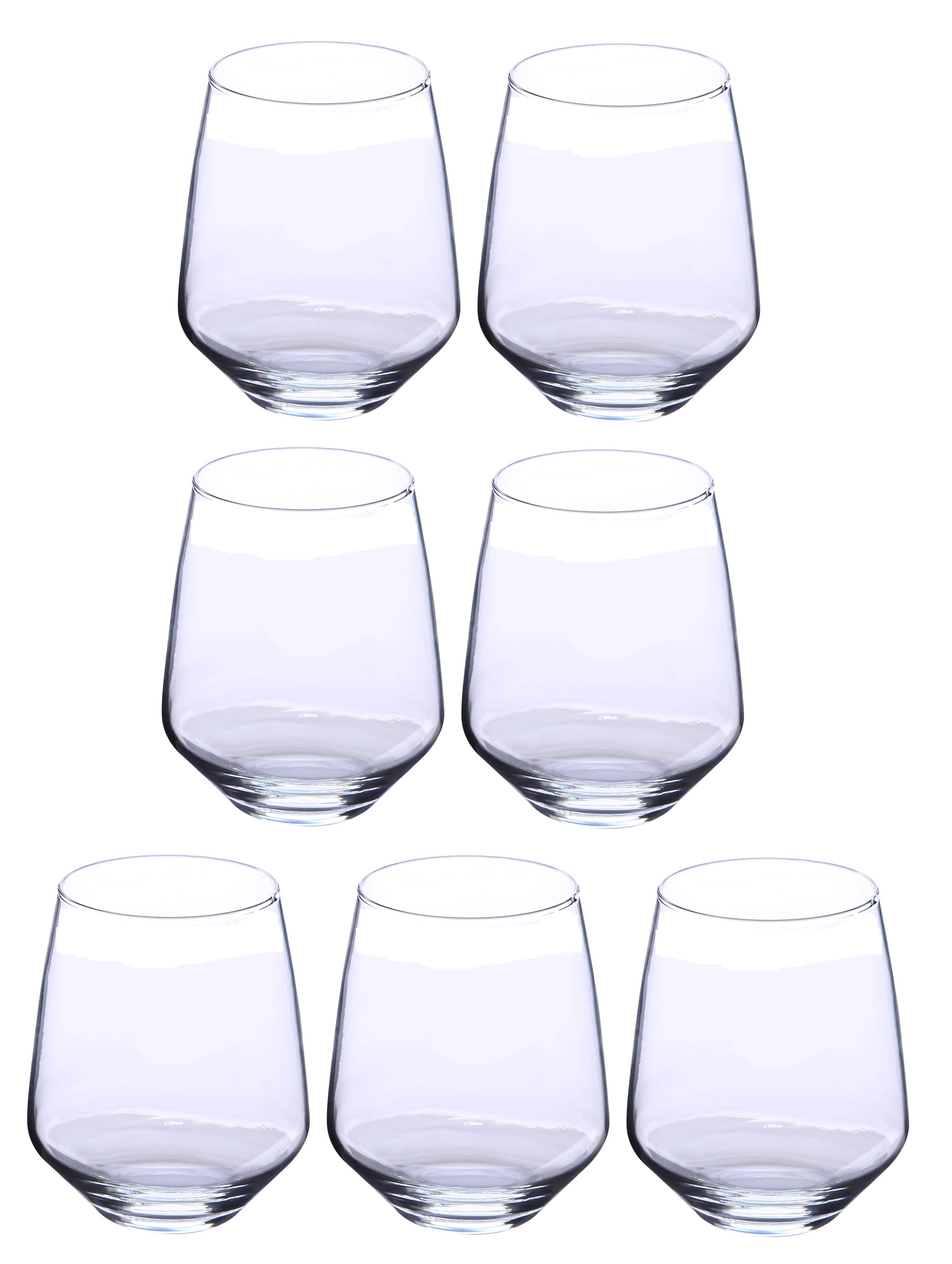 Somil Water/Juice  Glasses Set,  350 ML - (Pack Of 7)