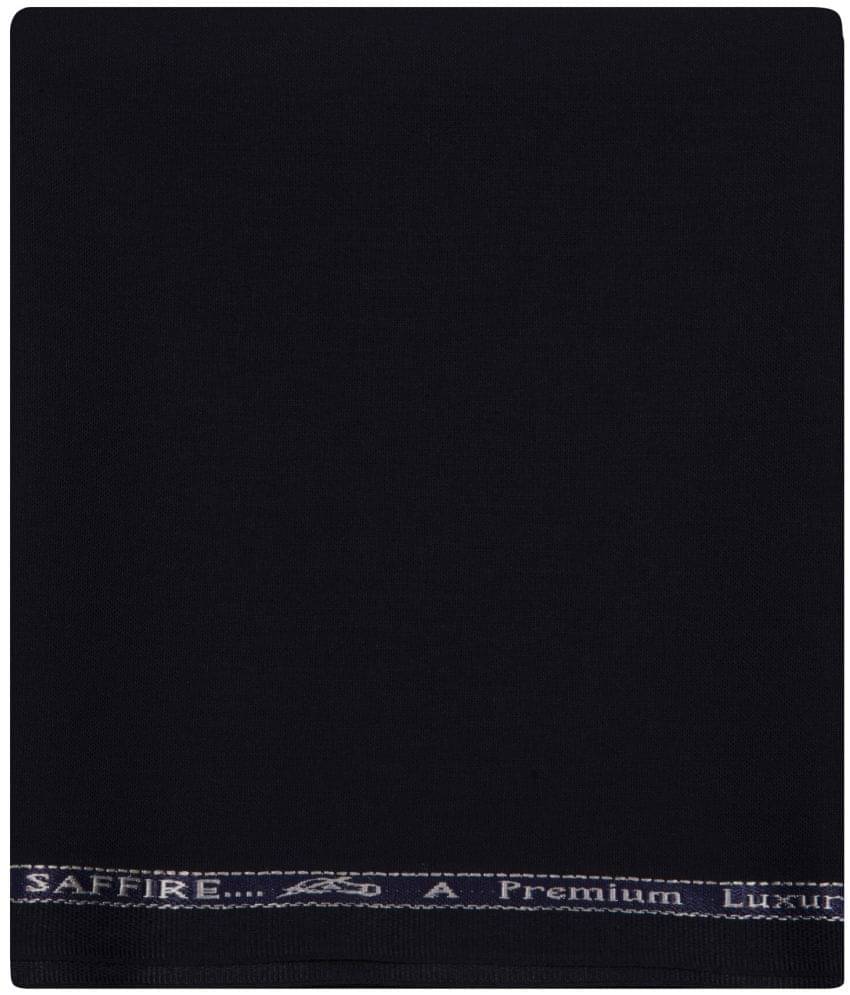 Maharaja Blue Poly Blend Unstitched Pant Pc Maharaja Blue Poly Blend Unstitched Pant Pc