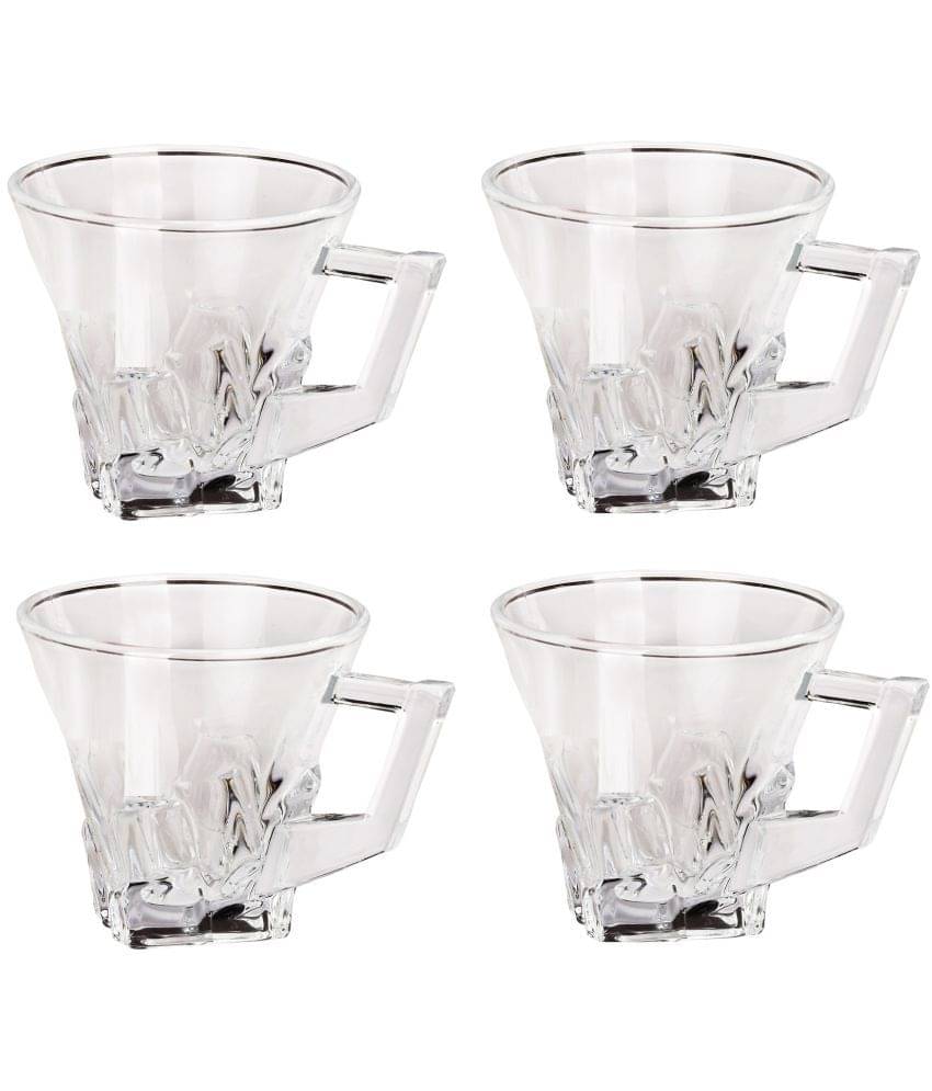     			AFAST Glass Serving Coffee And Double Walled Tea Cup 4 Pcs 130 ml