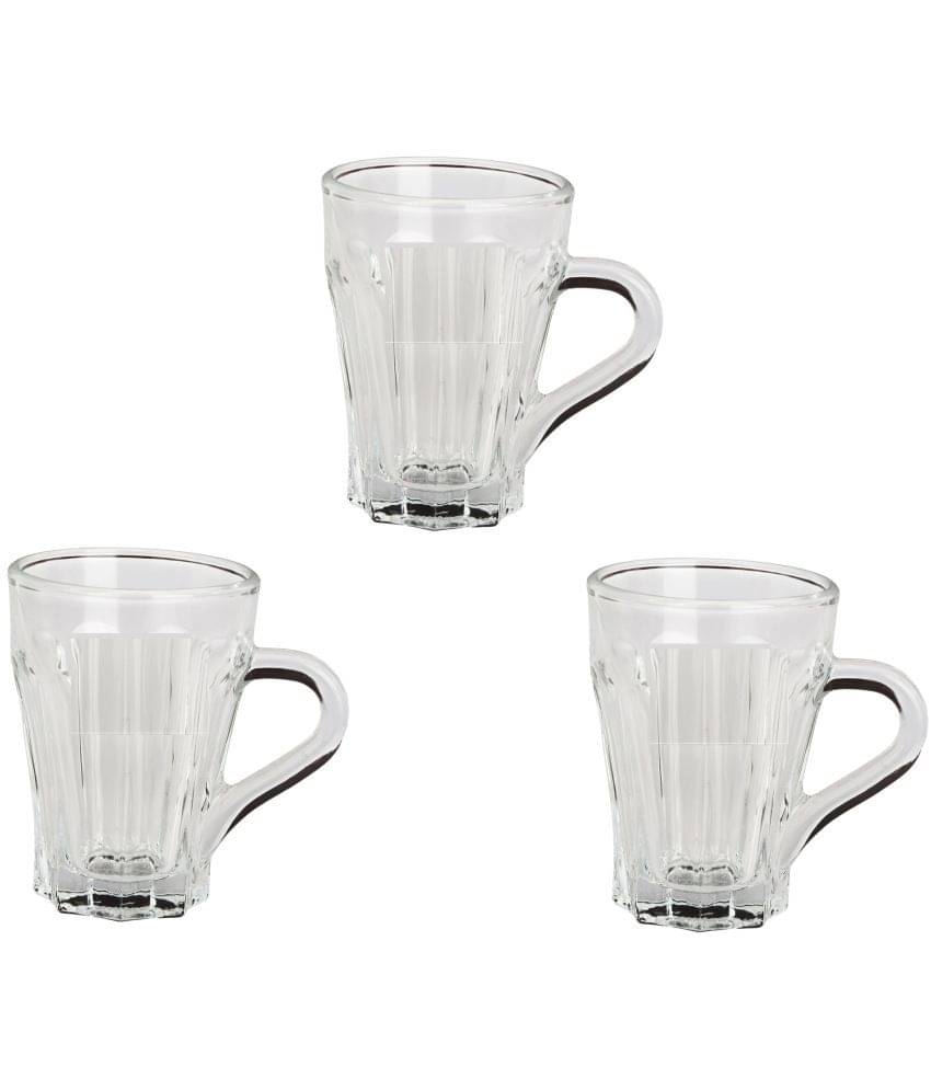     			AFAST Glass Serving Coffee And Double Walled Tea Cup 3 Pcs 100 ml