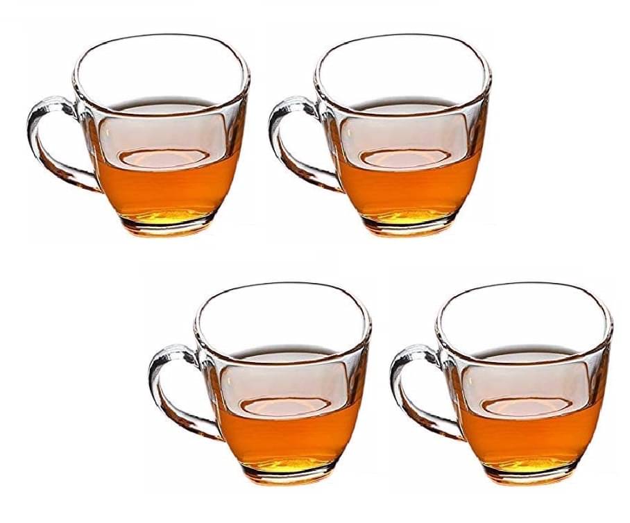     			AFAST Glass Serving Coffee And Double Walled Tea Cup 4 Pcs 180 ml