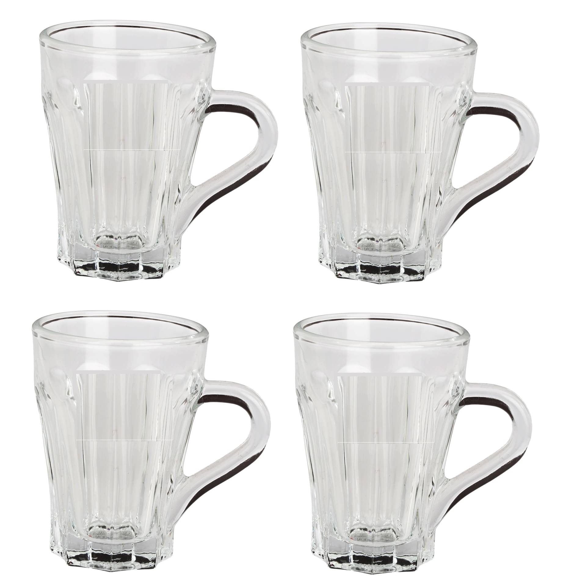     			AFAST Glass Serving Coffee And Double Walled Tea Cup 4 Pcs 100 ml
