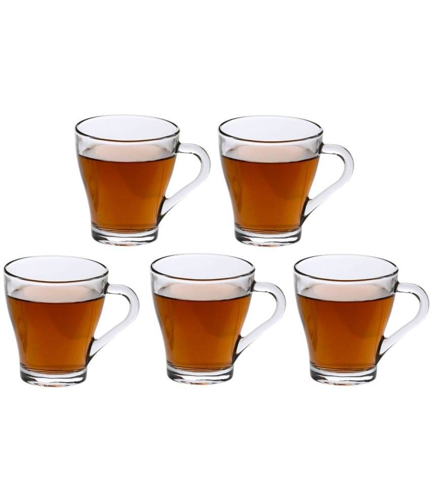     			AFAST Glass Serving Coffee And Double Walled Tea Cup 5 Pcs 200 ml
