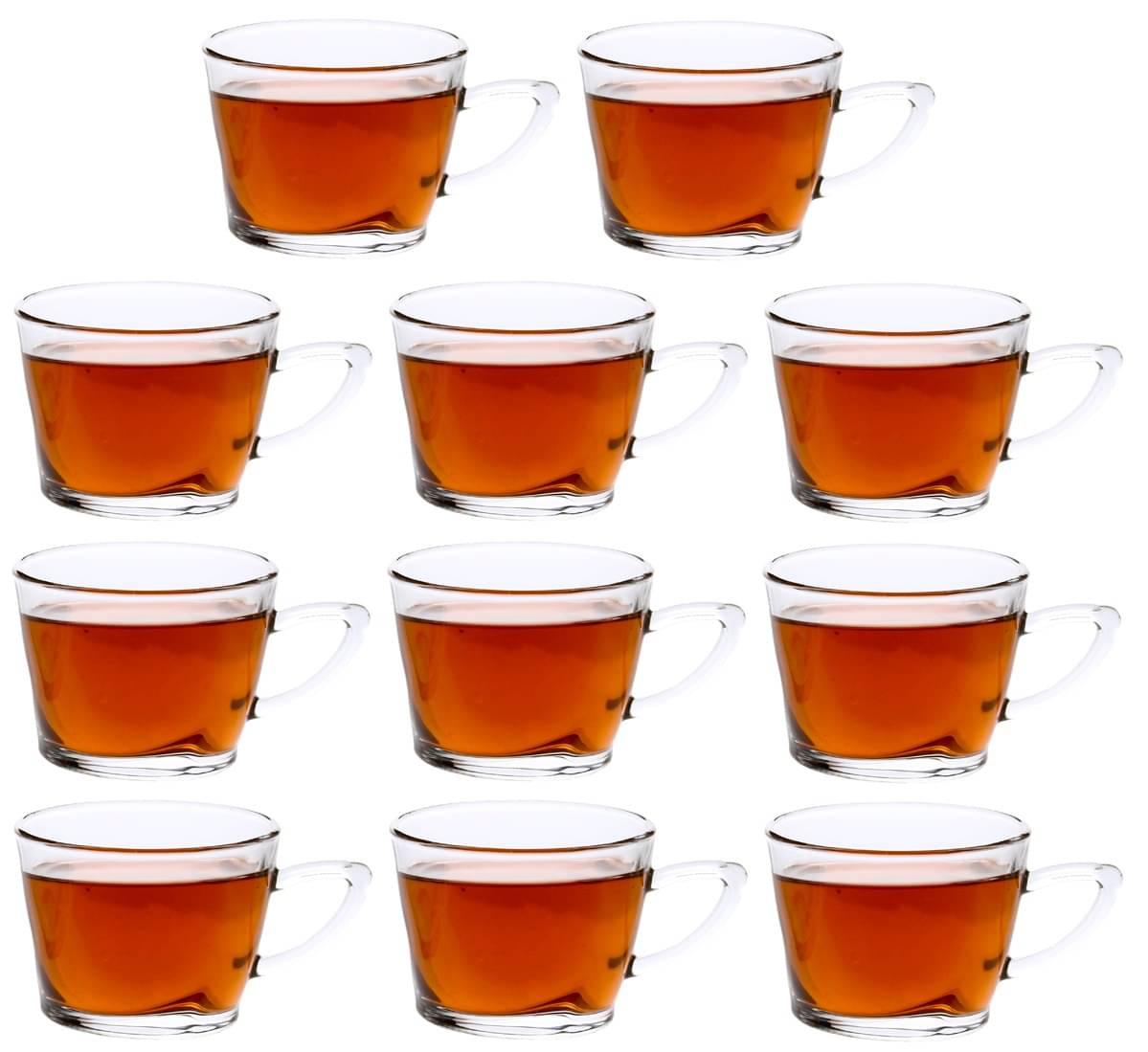     			AFAST Glass Serving Coffee And Double Walled Tea Cup 11 Pcs 160 ml