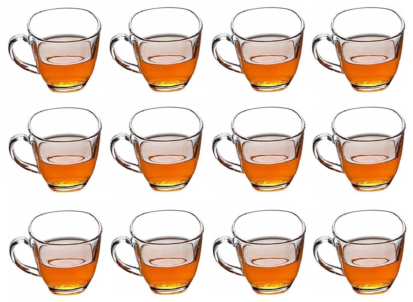     			AFAST Glass Serving Coffee And Double Walled Tea Cup 12 Pcs 180 ml