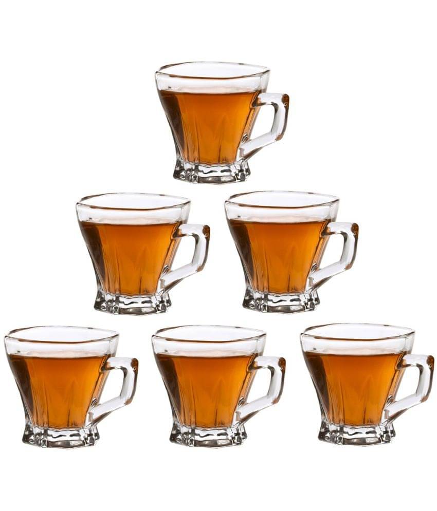     			AFAST Glass Serving Coffee And Double Walled Tea Cup 6 Pcs 100 ml