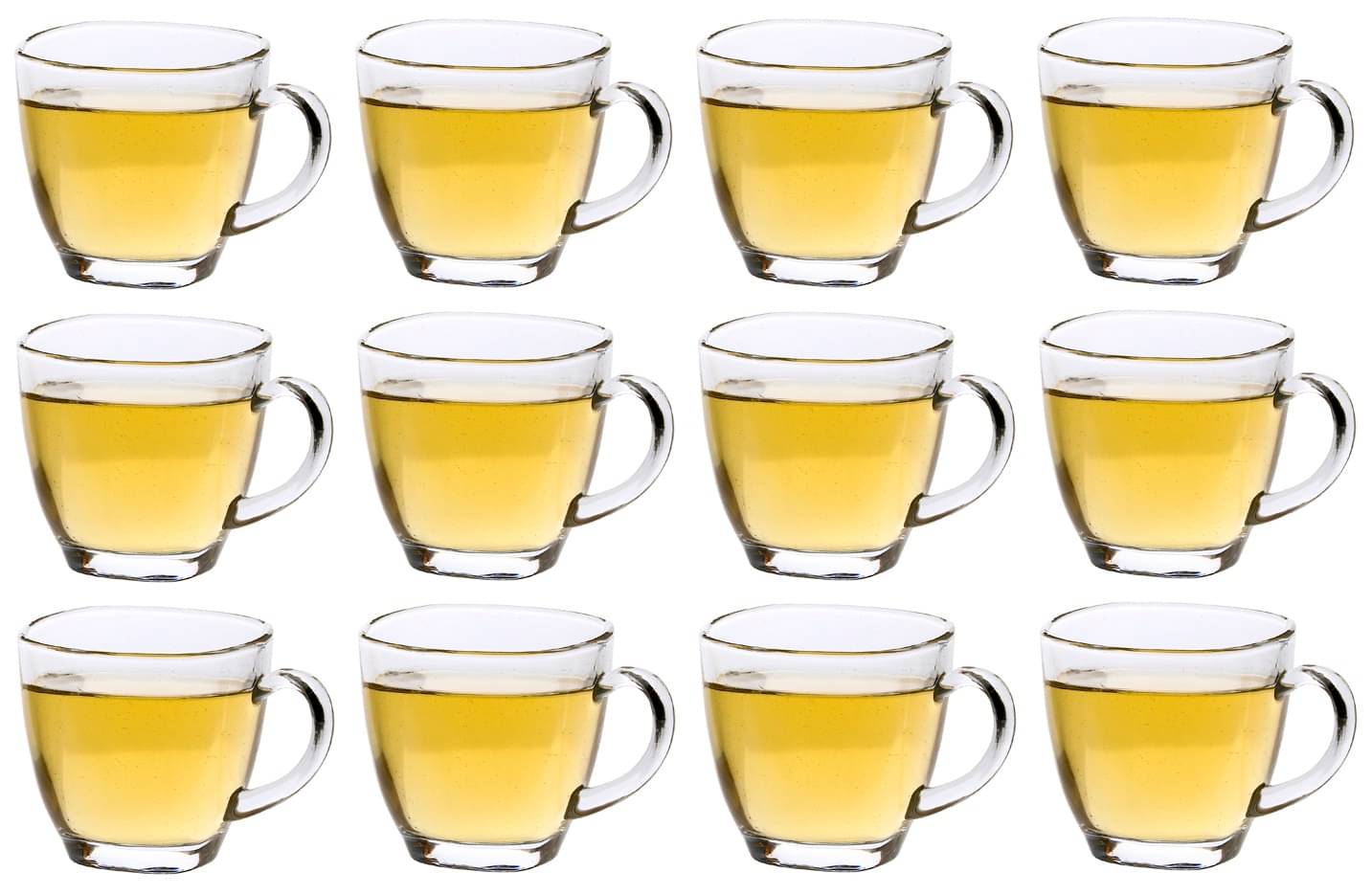     			AFAST Glass Serving Coffee And Double Walled Tea Cup 12 Pcs 180 ml