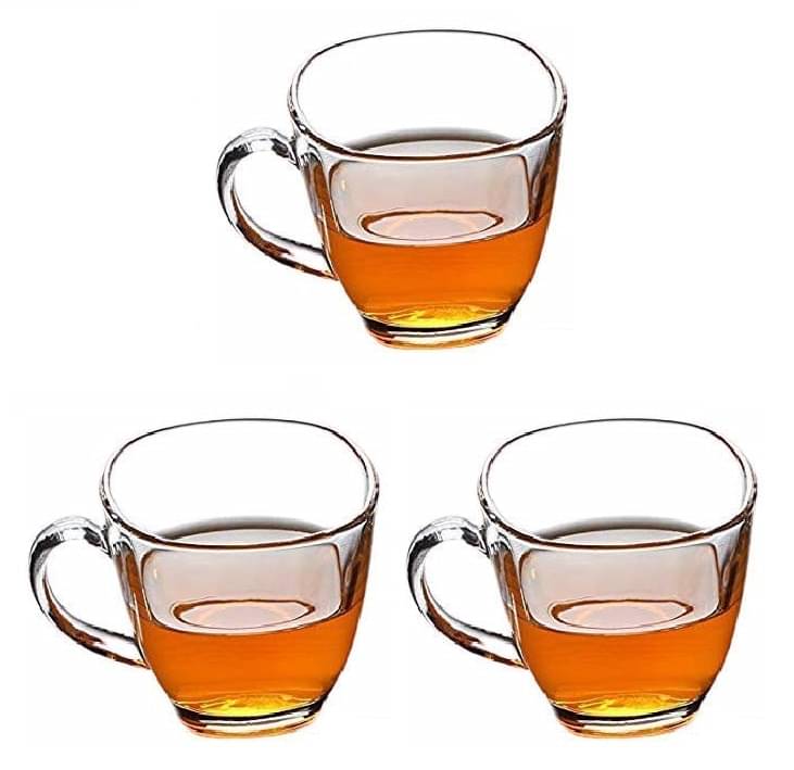     			AFAST Glass Serving Coffee And Double Walled Tea Cup 3 Pcs 180 ml