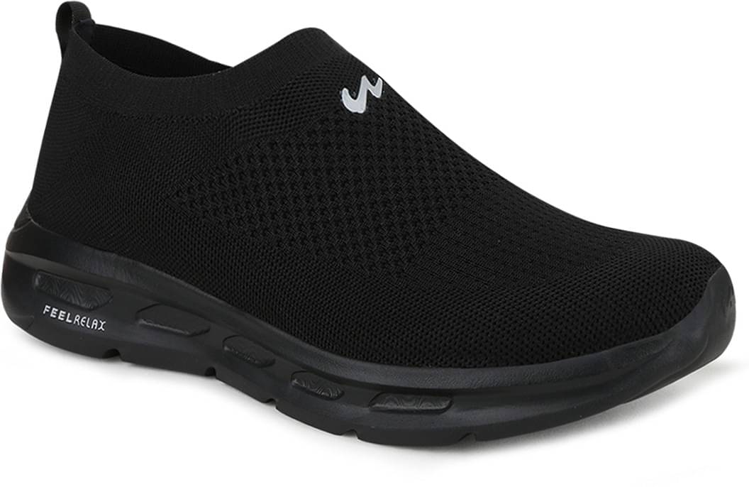 Campus Black Men's Sports Running Shoes