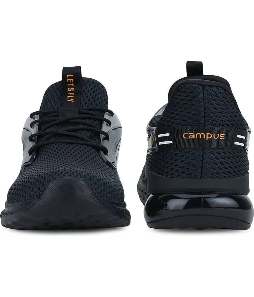 Campus MOROCCO PRO Black Men's Sports Running Shoes