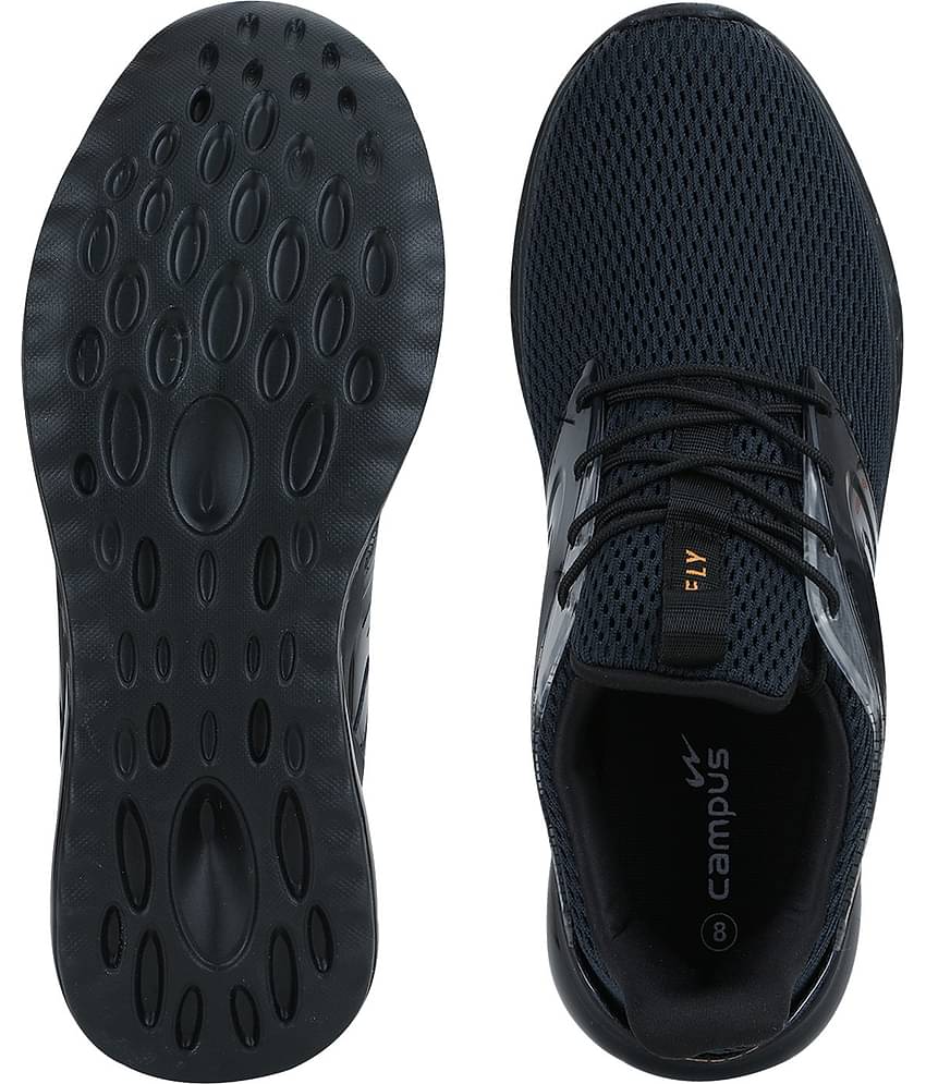 Campus MOROCCO PRO Black Men's Sports Running Shoes