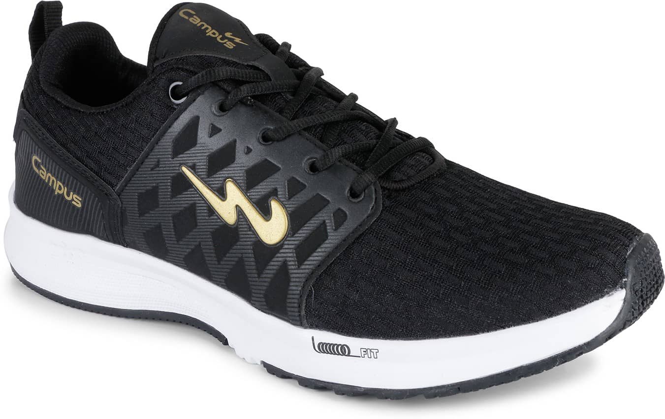 Campus RODEO PRO Black Running Shoes - Sports Shoes | Buy online on ZillyBuy