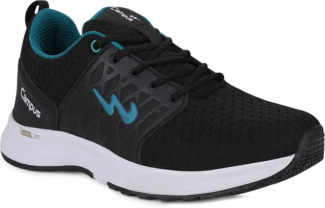     			Campus RODEO PRO Black Running Shoes