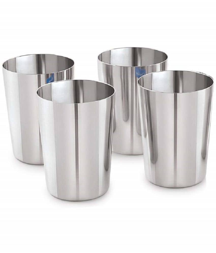 Neelam Stainless Steel 300 ml Glasses