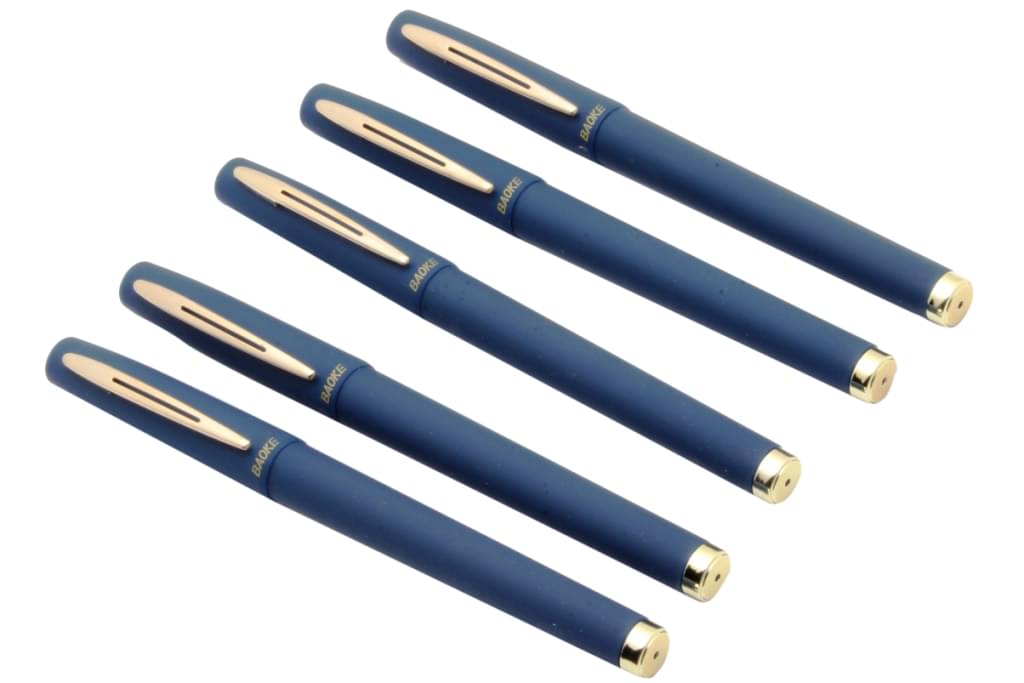     			Srpc Baoke 0.1 mm Smooth Gel Ink Roller ball Pen (Blue,0.1 mm)