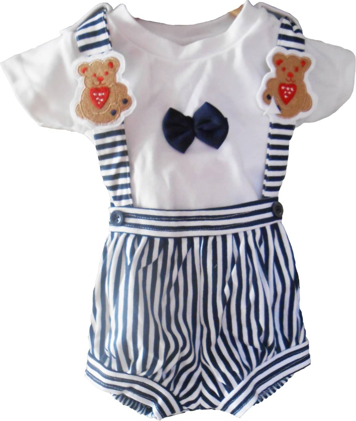     			NammaBaby Colorful Printed Dungaree for Babies