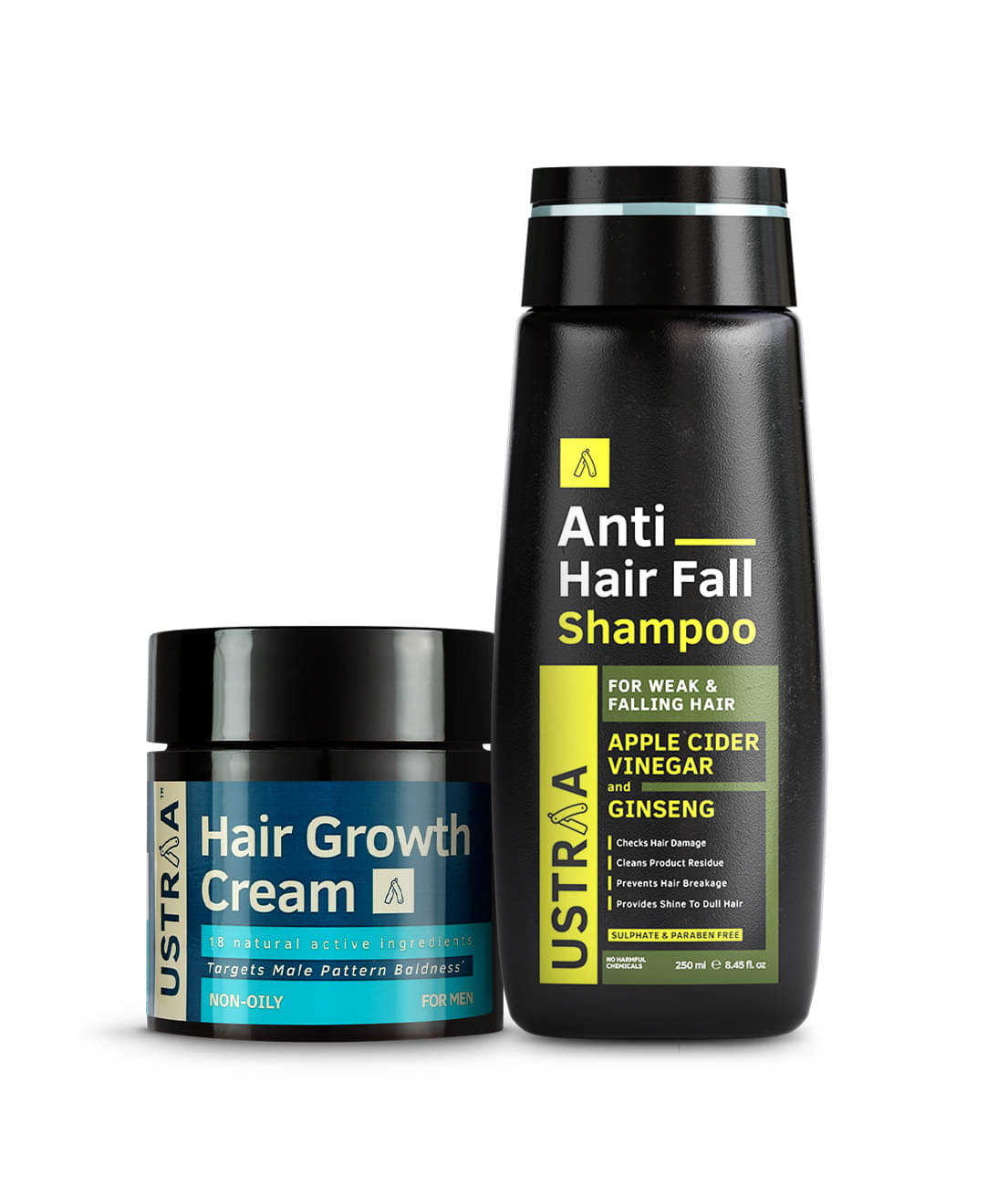     			Ustraa Anti Hairfall Shampoo & Hair Growth Cream