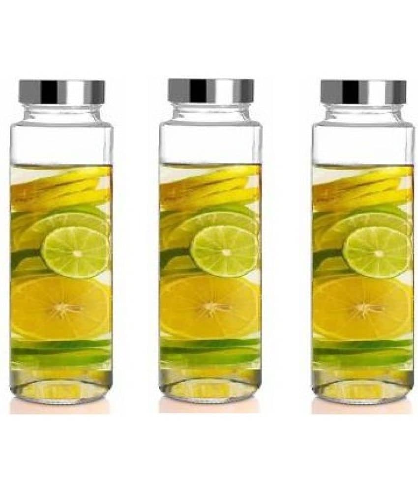 AFAST Multi Storage Glass Spice Container Set of 3 750 mL