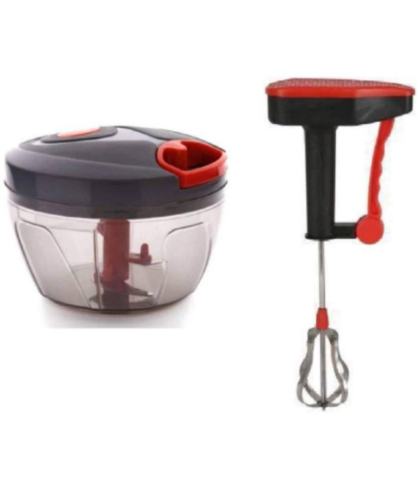     			Blooms Mall Combo 1 Quick Vegetable Chopper and 1 Power Free Hand Blender