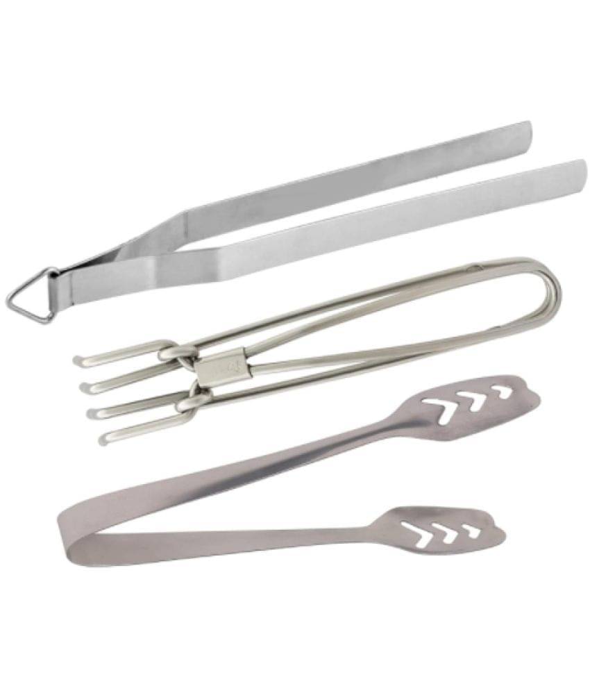     			Blooms Mall Combo Of Tong , Chimta , Utility Holder