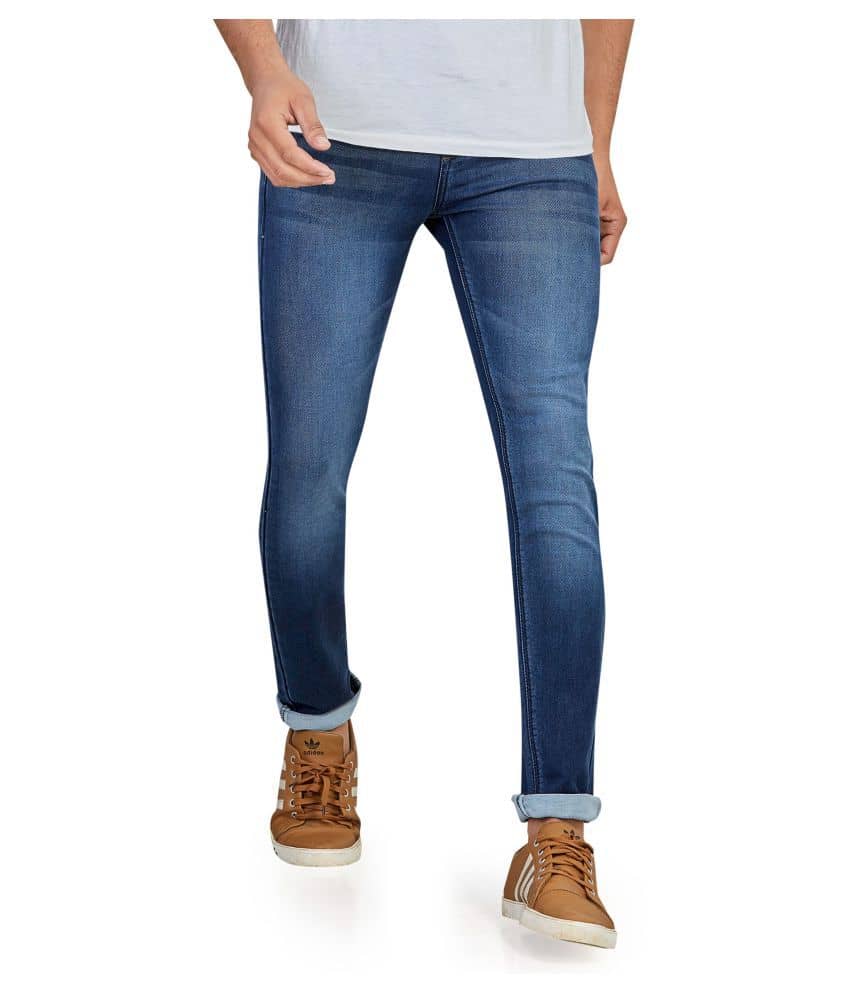 HJ HASASI Blue Regular Fit Jeans - Jeans | Buy online on ZillyBuy