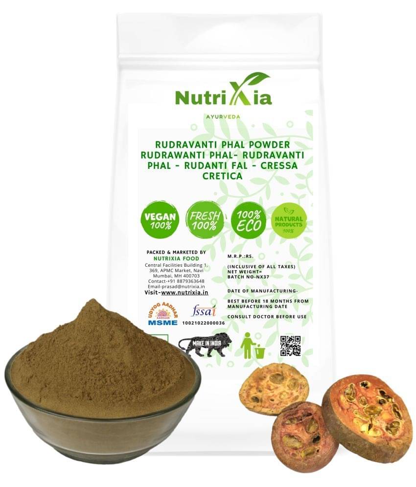Nutrixia Food Rudravanti Phal Powder-RUDRAWANTI PHAL- CRESSA CRETICA Powder 480 gm Nutrixia Food Rudravanti Phal Powder-RUDRAWANTI PHAL- CRESSA CRETICA Powder 480 gm