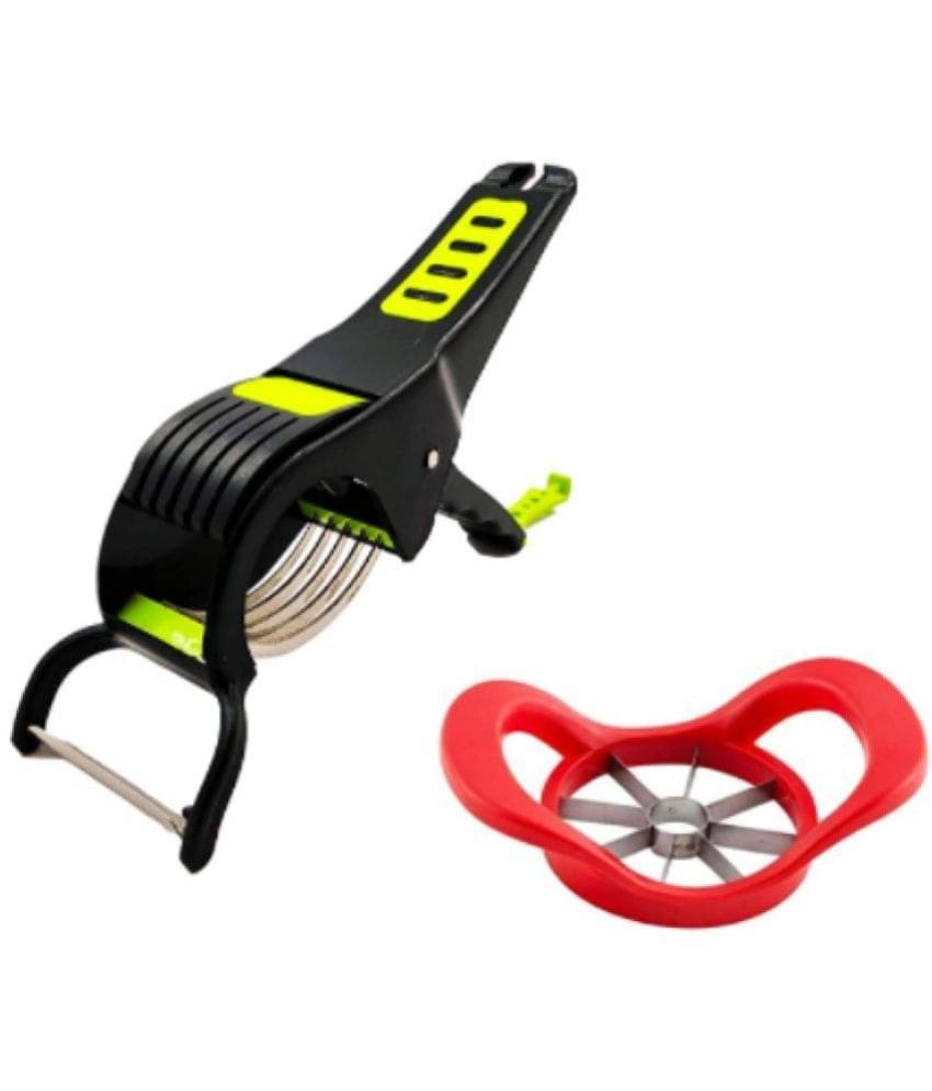     			Blooms Mall Combo Of Cutting + Veg Cutter Combo of 2 Set Multicolor