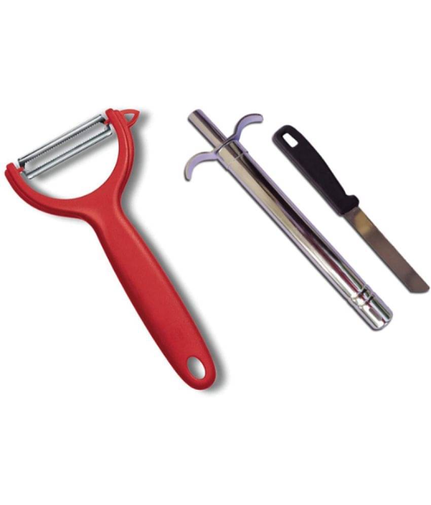     			Blooms Mall Combo of Peeler + Gas lighter+ 1 knife