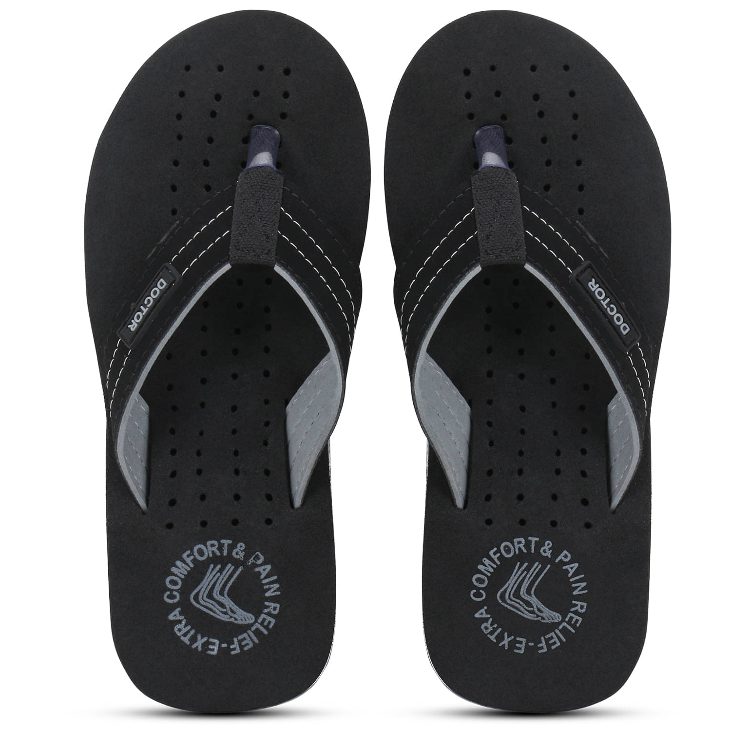     			DOCTOR EXTRA SOFT - Black EVA Daily Slipper