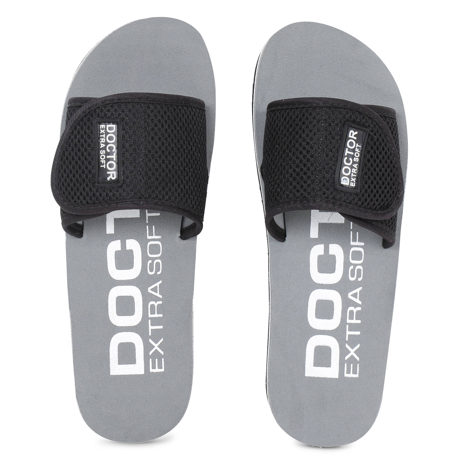     			DOCTOR EXTRA SOFT - Grey Women's Slide Flip flop