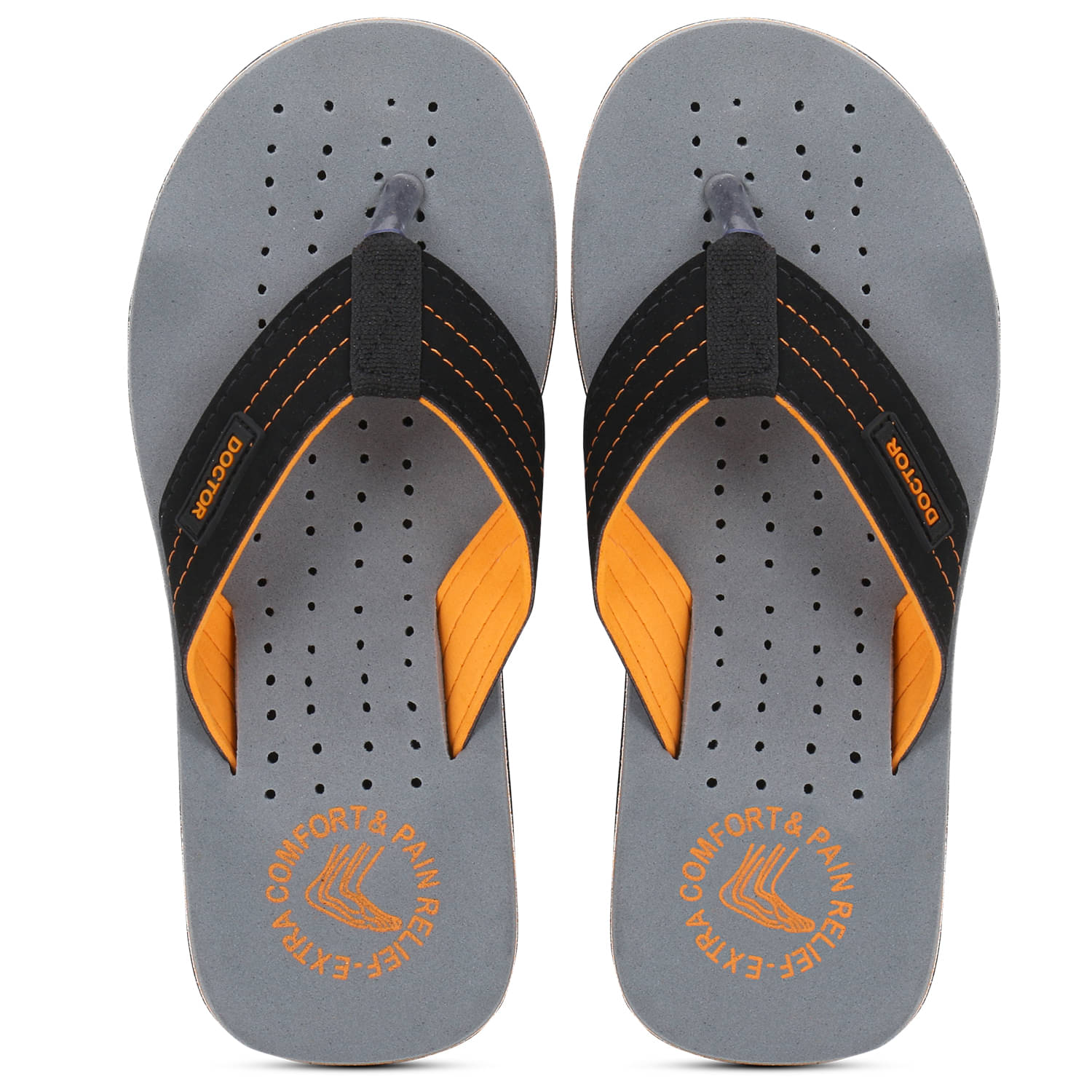     			DOCTOR EXTRA SOFT - Grey EVA Daily Slipper