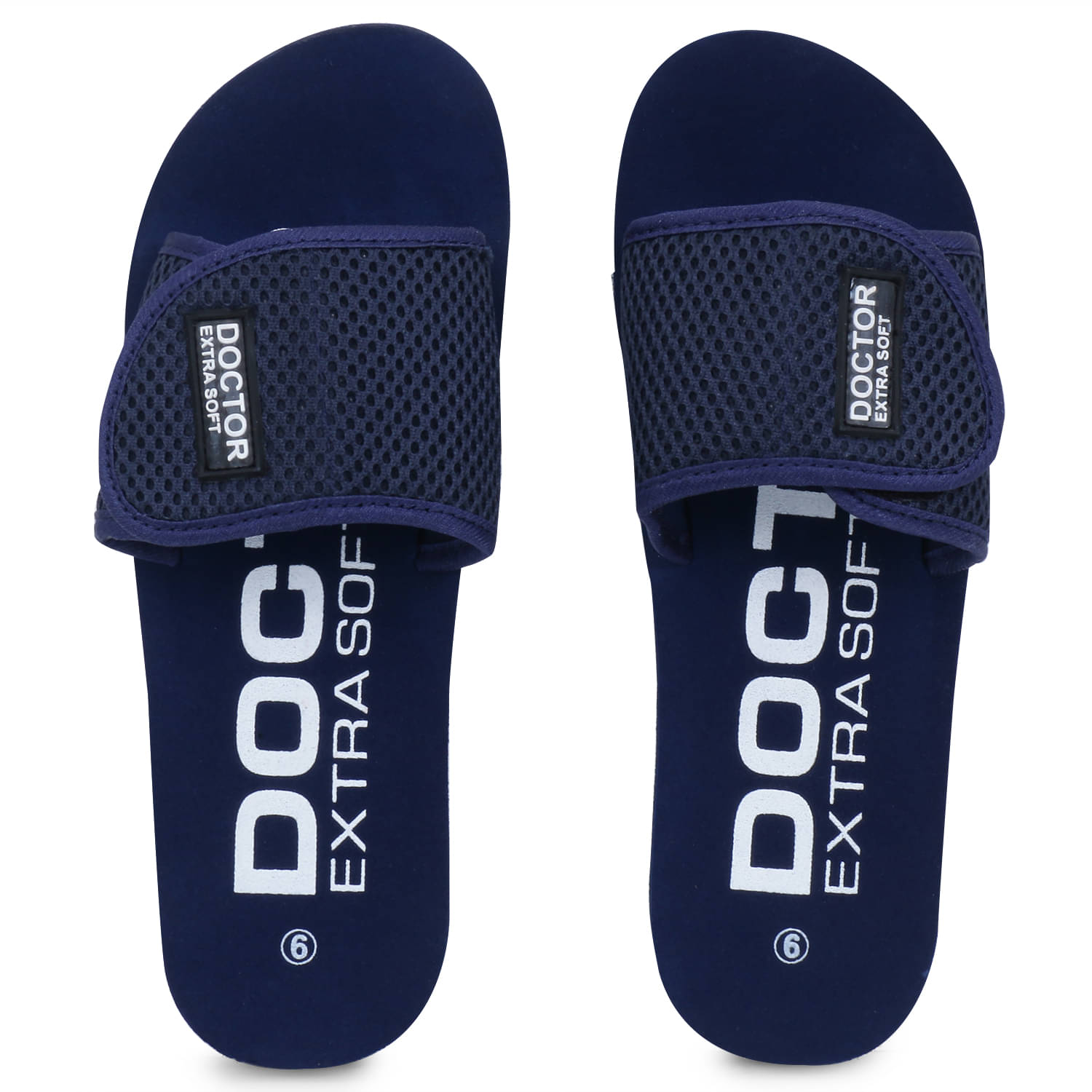     			DOCTOR EXTRA SOFT - Navy  Women's Slide Flip flop